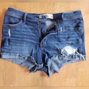 EUC Hollister high rise shorts